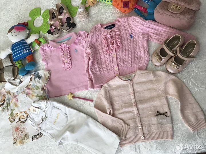 Брендовые вещи для девочки 6/18 мес