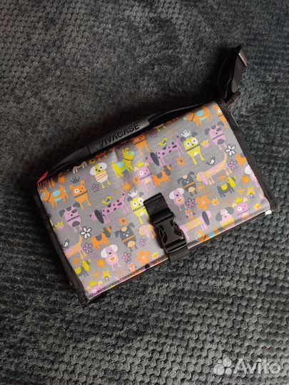 Пеленальный коврик органайзер vivacase, переносной