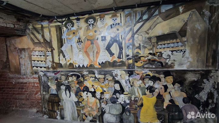 Роспись стен Барельеф Картины Меловая доска