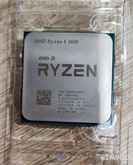 Процессор AMD Ryzen 5 3600