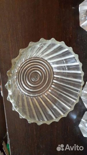 Конфетница салатница стекло СССР
