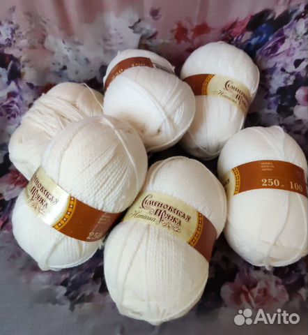 Пряжа Семёновская 95 шерсть/5 акрил