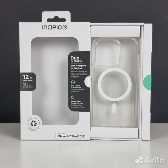 Incipio Duo с MagSafe для 14 Pro Clear