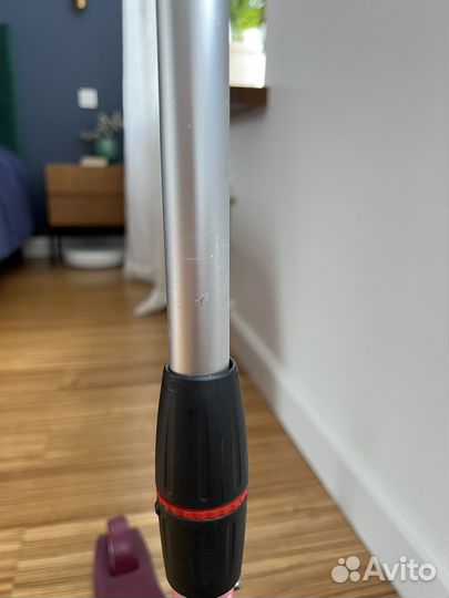 Maxiscoo самокат розовый складной