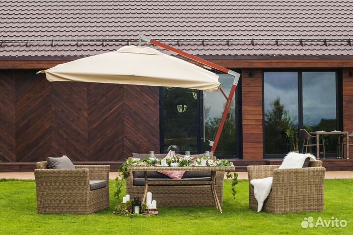 Зонт для кафе уличный 3*3 4*4