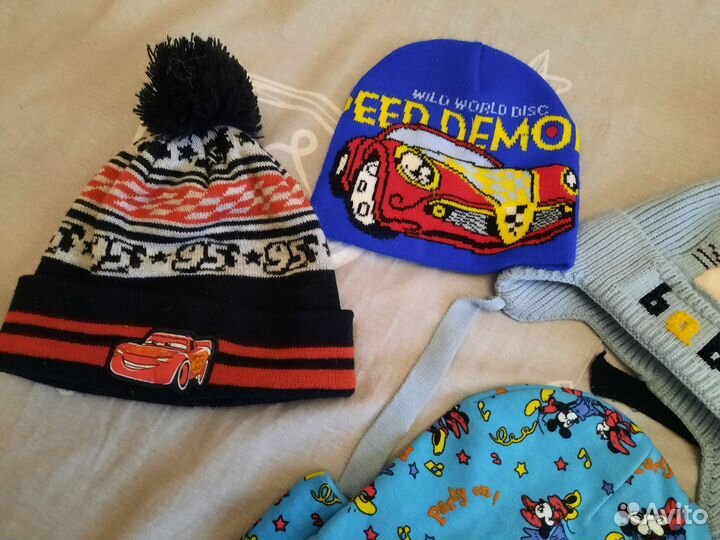 Шапки осень,зима для мальчика
