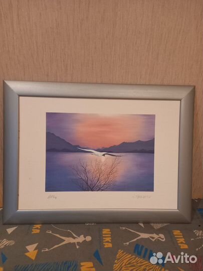 Картина маслом и постер