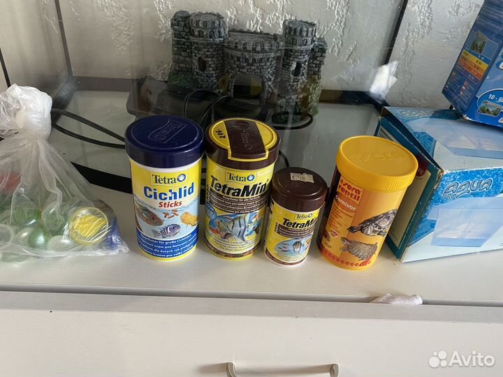 Аквариум / корм для рыб и тд