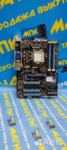 Материнская плата s1151 Asus P8Z77-V LX