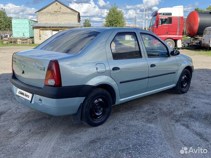 Renault Logan 1.4 МТ, 2007, 145 000 км