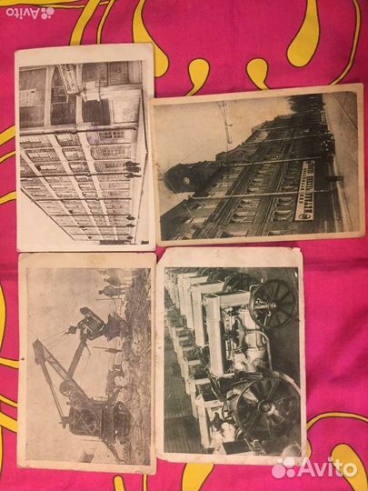 Почтовые открытки СССР 1930-е годы