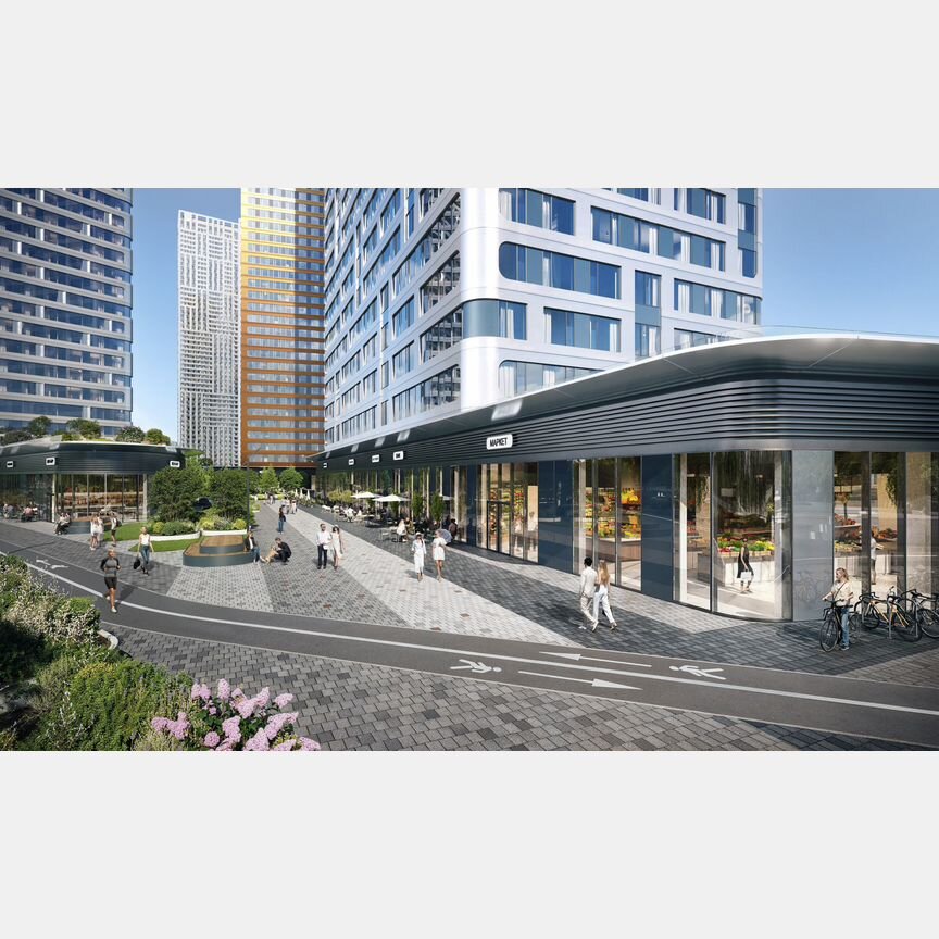 Квартира-студия, 33,5 м², 32/32 эт.