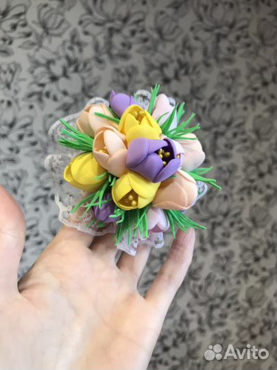 Бантики ручной работы набор