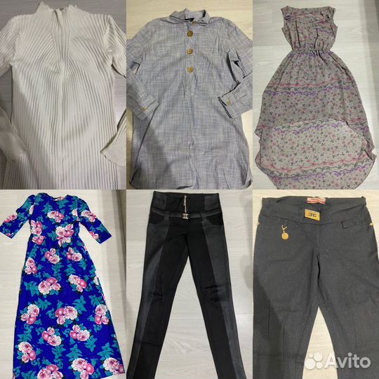 Вещи женские пакетом 44-46(25вещей)