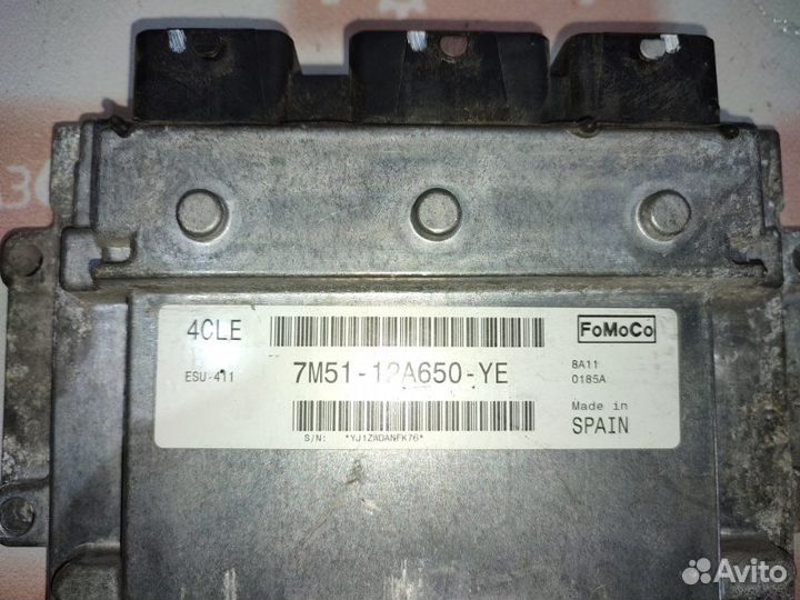 Блок управления двс Ford Focus CB4 aoda 2008