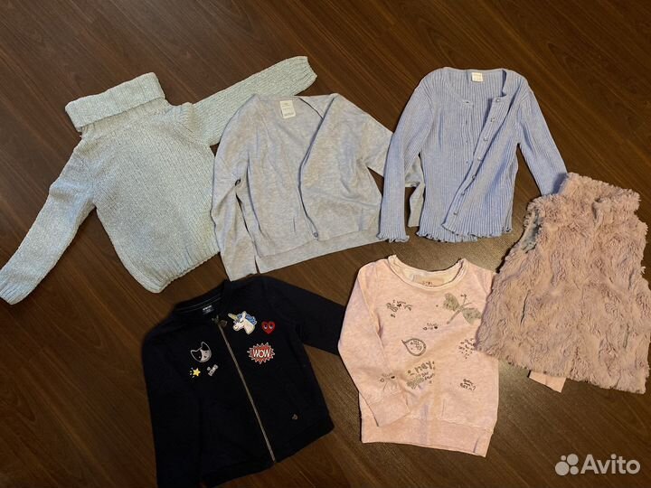 Одежда на девочку 110-116, джинсы, костюмы и тд