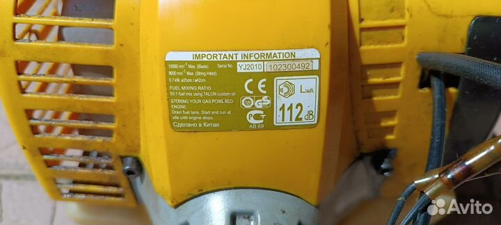 Триммер бензиновый бу Чемпион