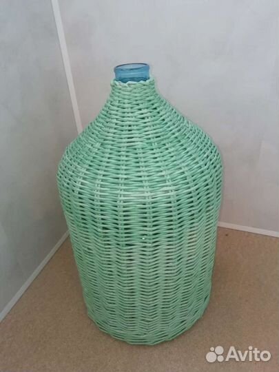 Плетеный чехол для бутыли
