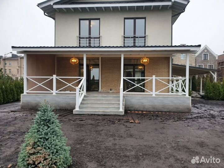 Строительство веранд, террас. Строительная бригада