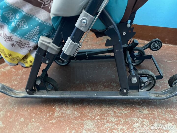 Детские санки коляска