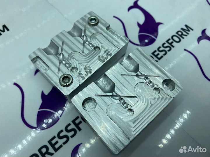 Форма чпу для литья мормышек (Муравей 3-х головый)