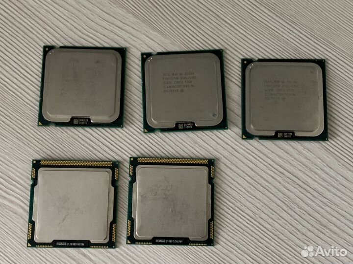 Процессоры intel