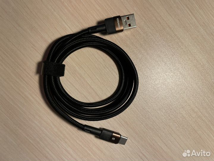 Кабель зарядный Essager 7A Usb type-c