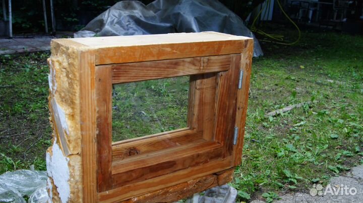 Окно для парилки из липы