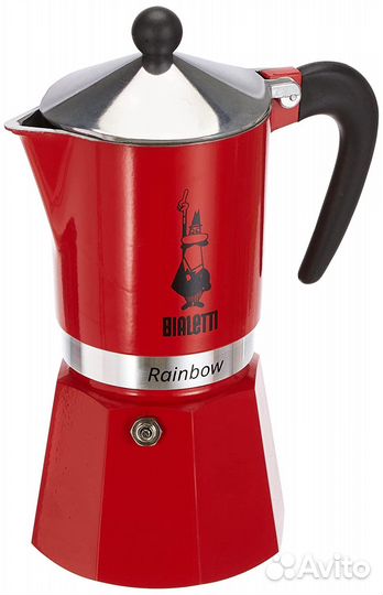 Новая Гейзерная кофеварка Bialetti 4963 Rainbow Es