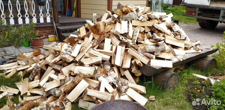 Дрова Ольха от производителя любого объема