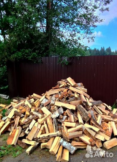 Дрова в укладку любого объема Березовые в Выборге