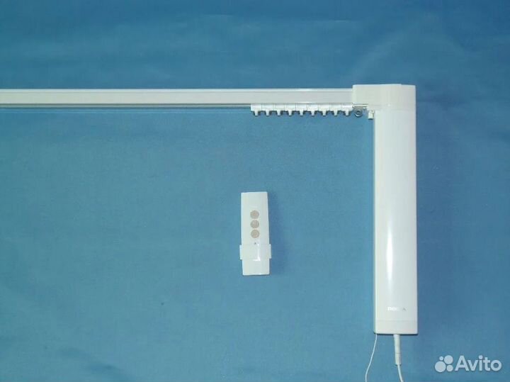 Электрокарниз для штор полный комплект с Алисой