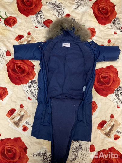 Зимний комбинезон пуховый
