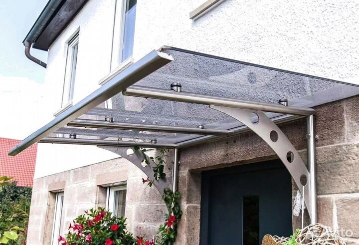 Стеклянные навесы