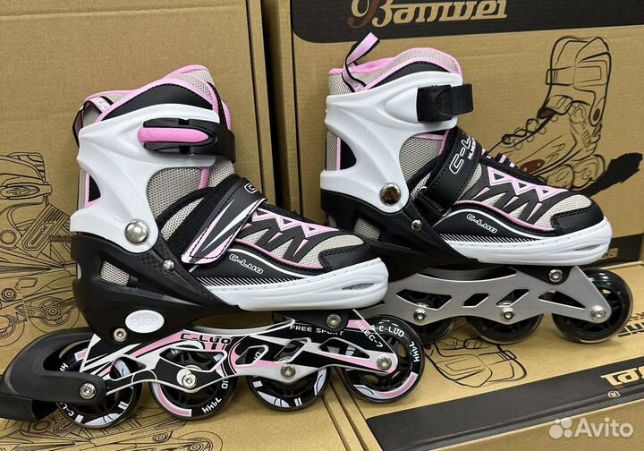 Детские ролики и защита новые