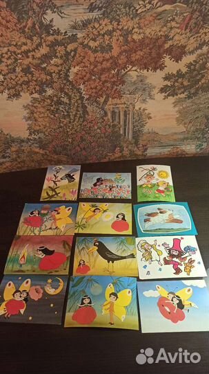 Открытки Чехословакия (чсср), 80-е годы