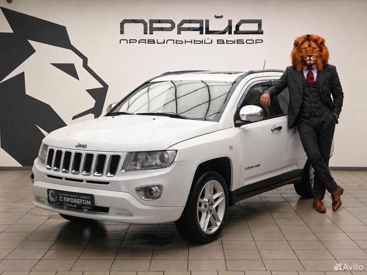 Jeep Compass 2.4 CVT, 2012, 168 286 км