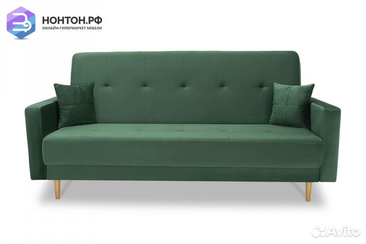 Диван книжка Фиеста Лайт зеленый