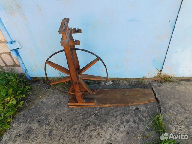 Старинная, ручная прялка-скально ри, в интерьер и