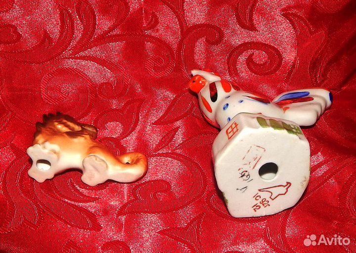 Фигурки лфз, дулёво, гжель