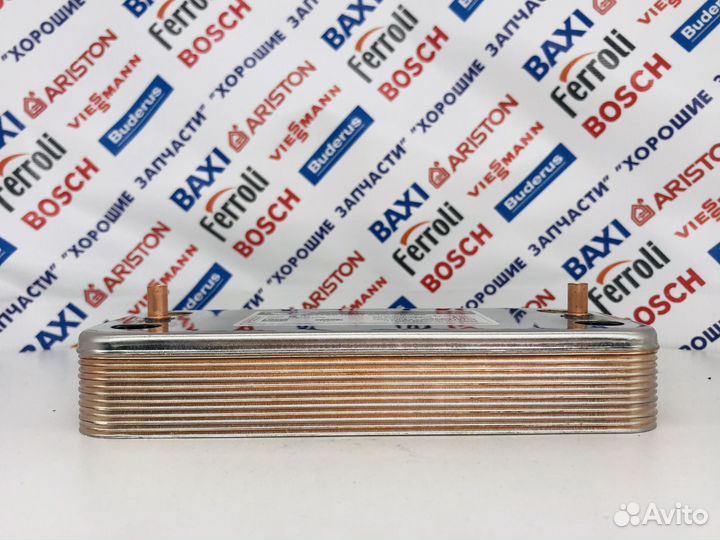 Теплообменник гвс Zilmet 12 пластин (Viessmann)