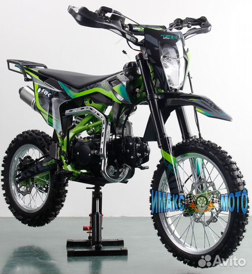 Питбайк Racer TRX125E зеленый
