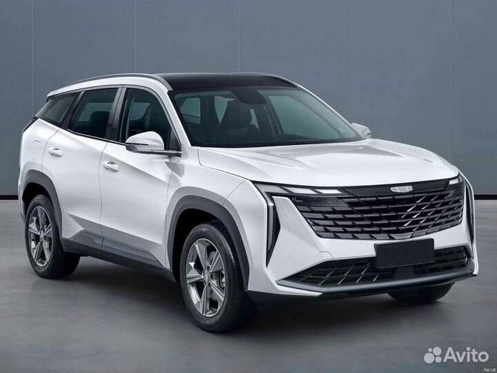 Geely atlas 2 ева коврики с бортами(к-т5шт)