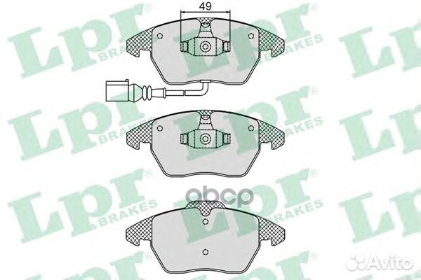 Колодки тормозные audi A3/volkswagen G5/passat