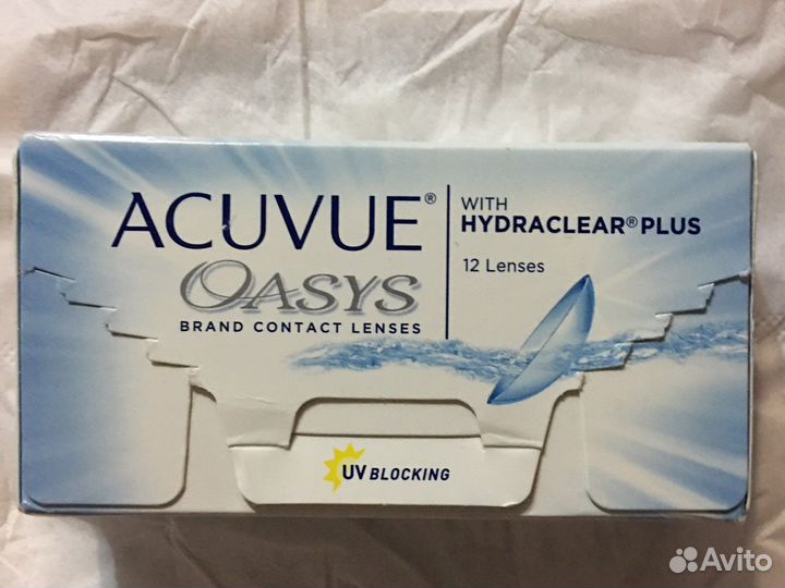 Линзы контактные acuvue oasys двухнедельные