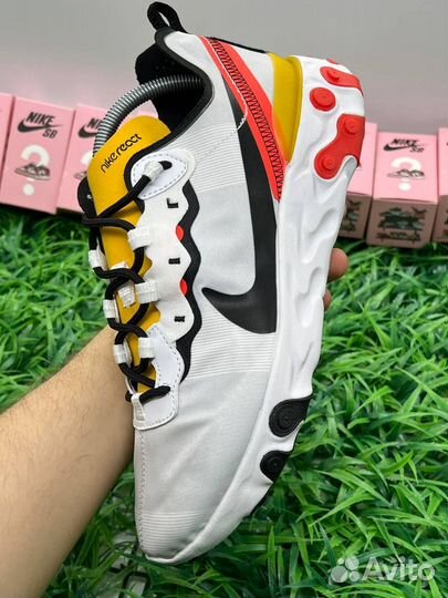 Nike React Element 87 Tour Yellow