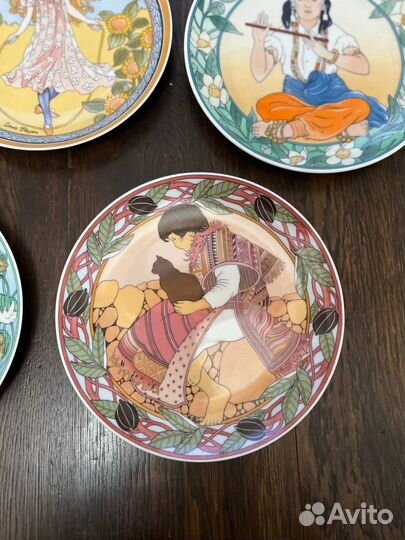 Коллекционные настенные тарелки. Villeroy boch