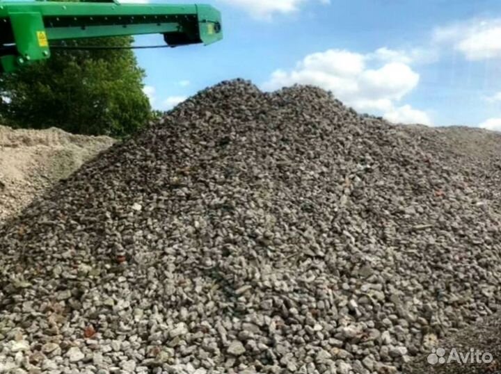 Щебень гравийный