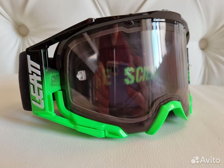 Маска кроссовая Leatt Velocity 6.5 Neon Light Lime