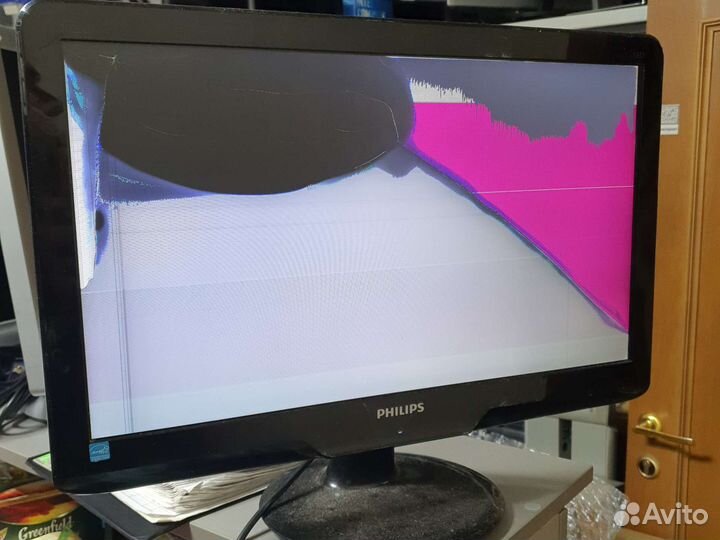 Монитор Philips битый 202el2 / 203v